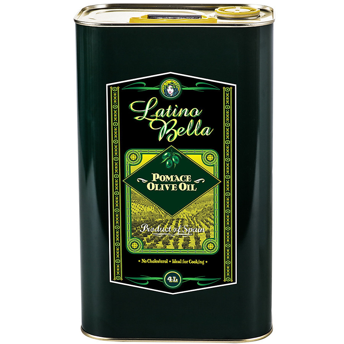 Dầu Oliu Pomace Latino Bella (4Lít )