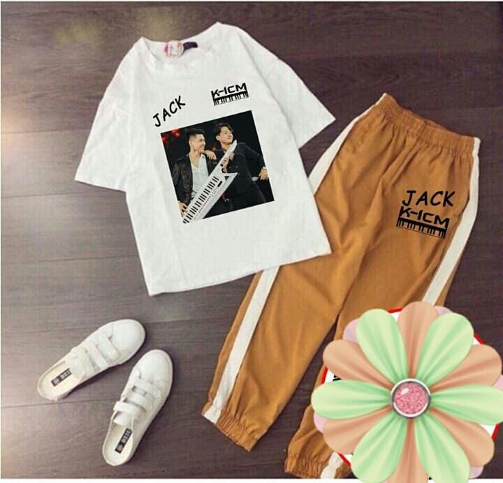 sét bộ K-ICM quần áo jack & k-icm - hàng có đủ size in theo yêu cầu