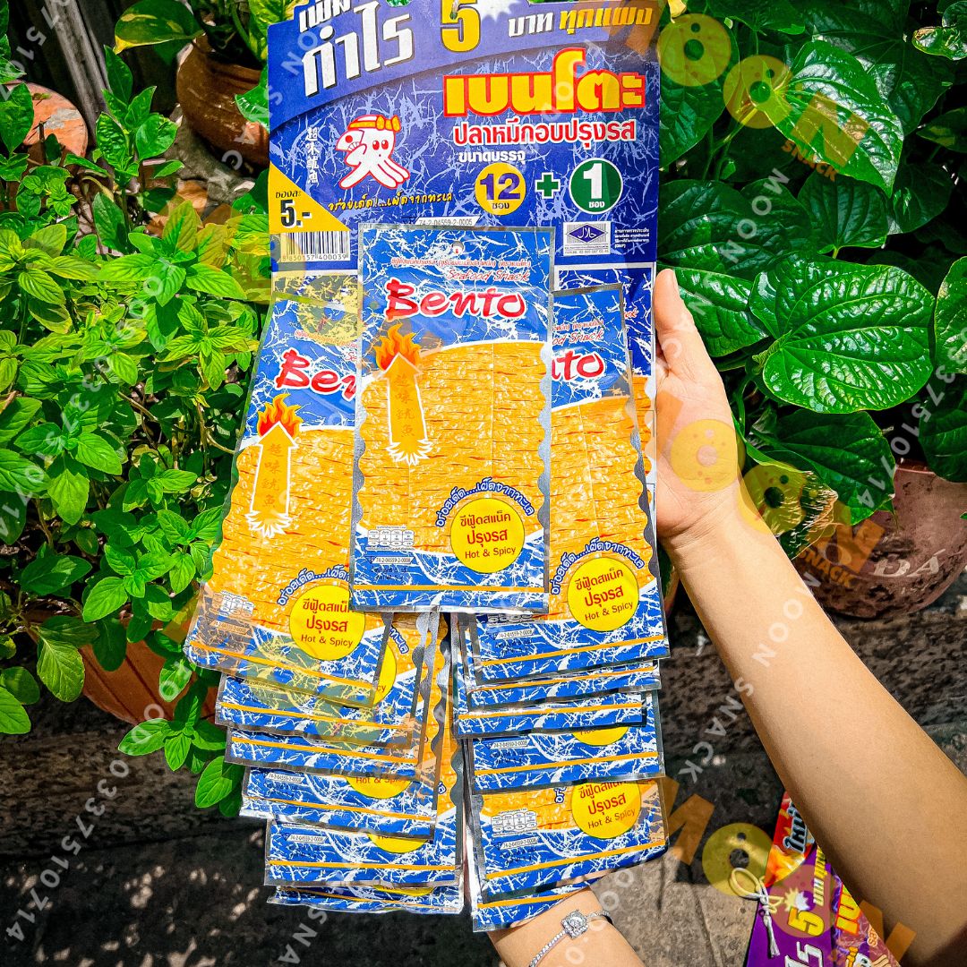 [Dây 13 gói] Mực Bento Thái Lan - (4g/gói)