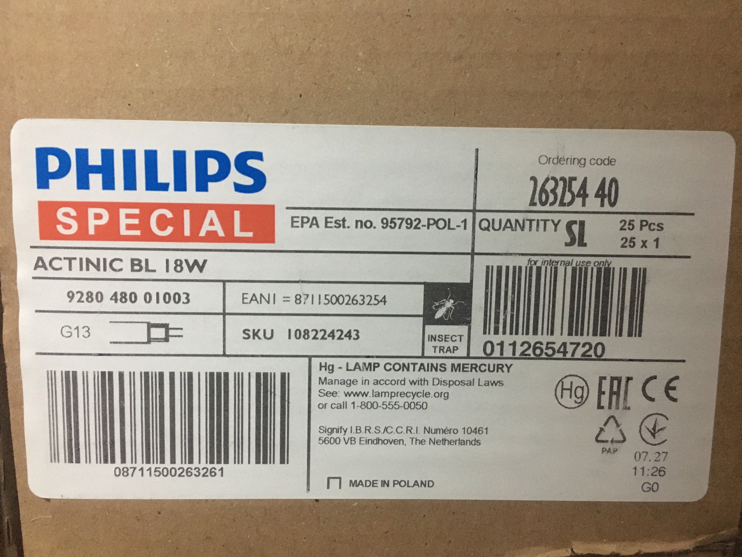 [HCM]2 Bóng diệt côn trùng Phillips 18W - 60cm