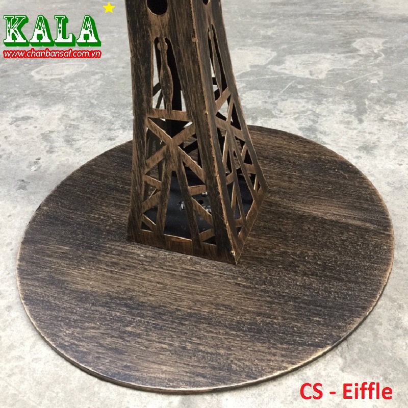 Chân bàn sắt hình tháp Eiffle
