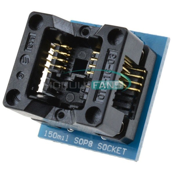 [HCM]150mil SOP8 socket đế nạp BIOS 8 chân nhỏ