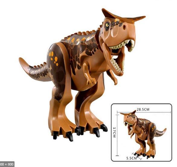 [HCM]Đồ chơi lắp ráp Mini Figure BigFig CARNOTAURUS - Khủng long bạo chúa Big Size (28cm)