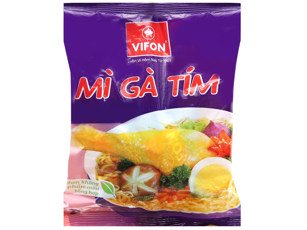 Mì gà tím Vifon gói 75g