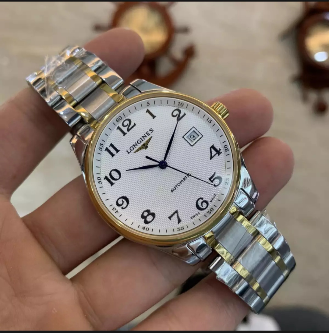 [ ĐỒNG HỒ BẢO TÍN ] ĐỒNG HỒ L-AU85 AUTOMATIC VÀNG TRẮNG + THẺ BẢO HÀNH