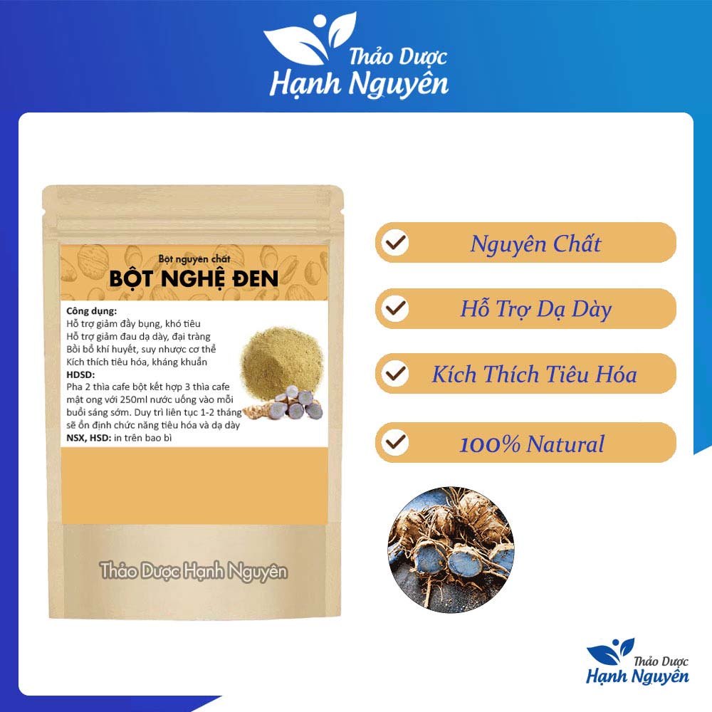 Bột nghệ đen nguyên chất 100g