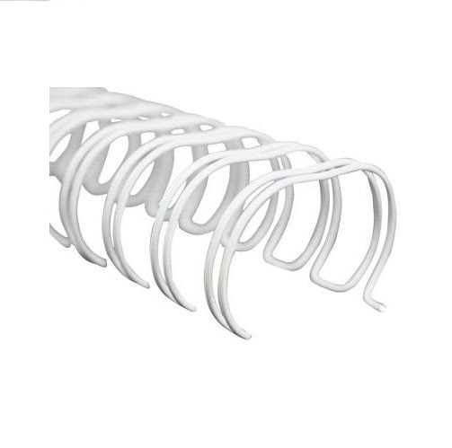 Lò xo kẽm đóng sách 7.9mm màu trắng