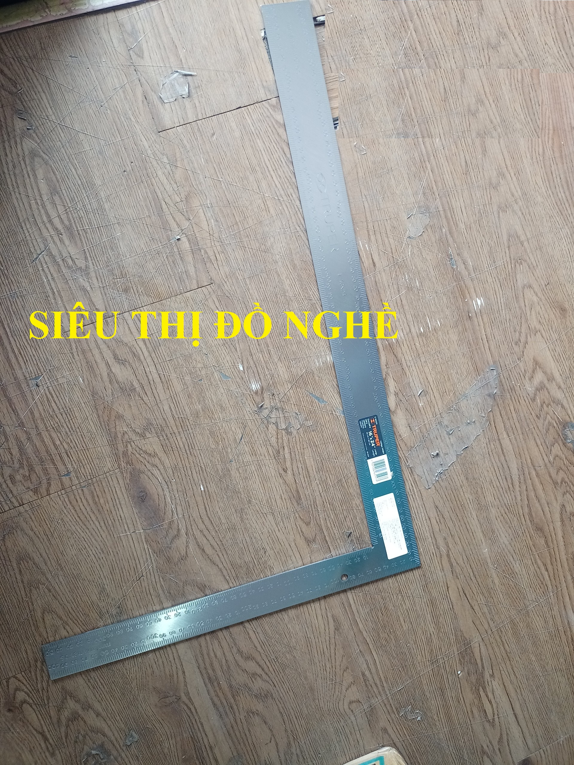 Thước ê ke góc 60cm x 40cm truper - 14384