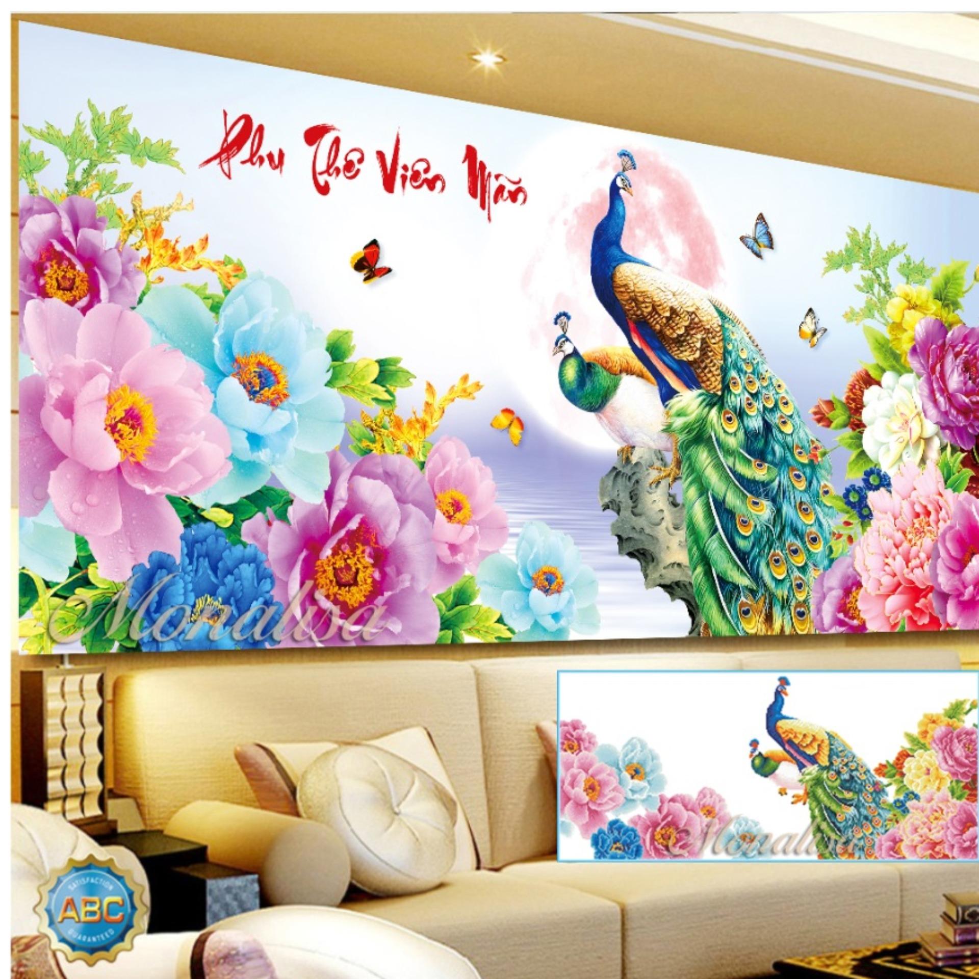 Tranh đính đá Phu Thê viên Mãn Y8167