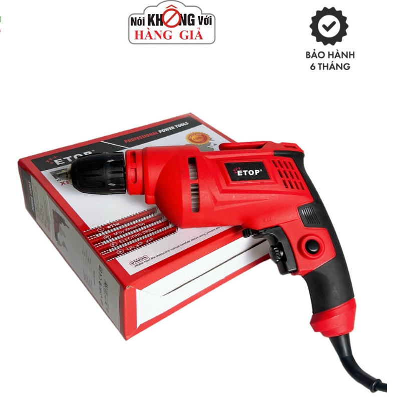 Máy khoan cầm tay etop 620w
