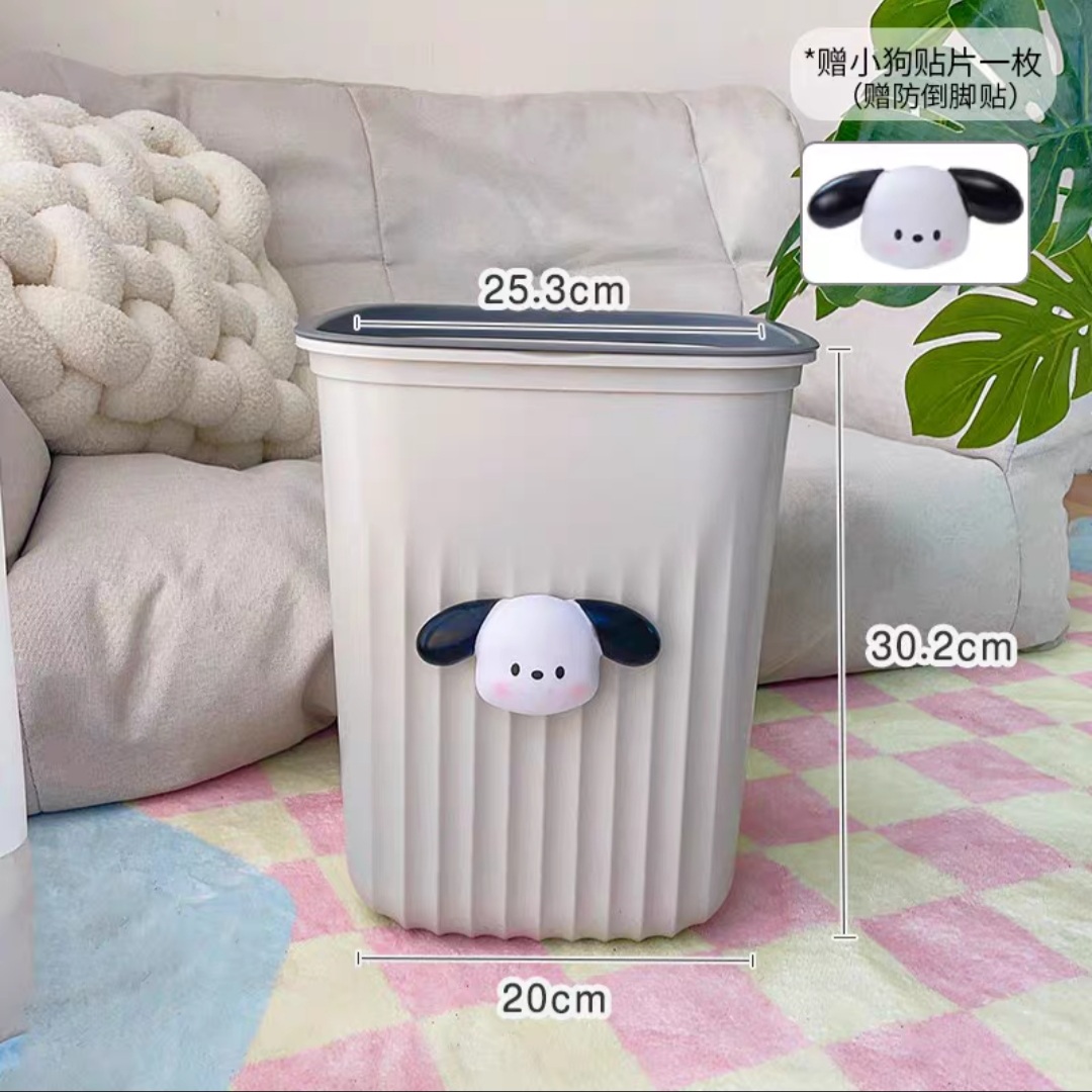 Thùng Rác, Thùng Đựng Rác Mini Để Văn Phòng Phòng Ngủ Tiện Lợi Có Kèm Gấu Xinh Xắn P.C