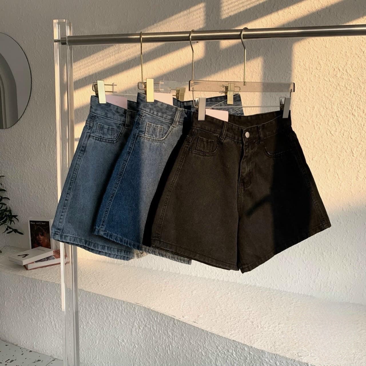 Quần Short Jean Nữ Ngố Cao Cấp
