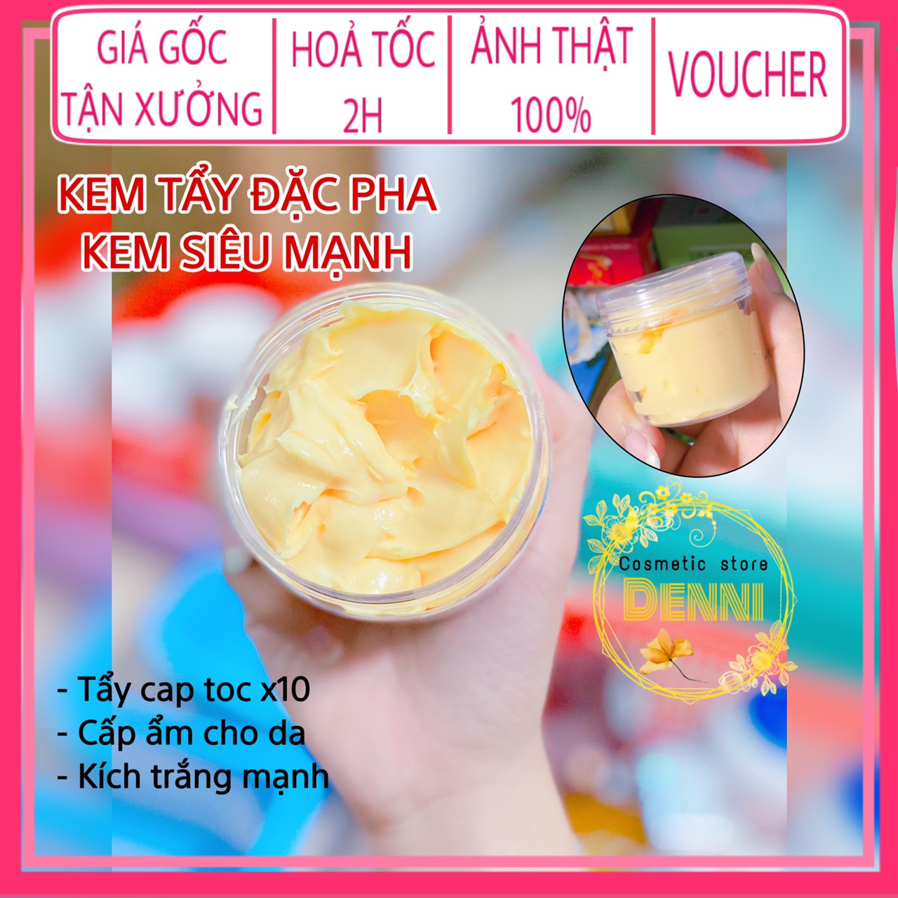 Lẻ hộp 100g tẩy đặc xịn mạnh cực