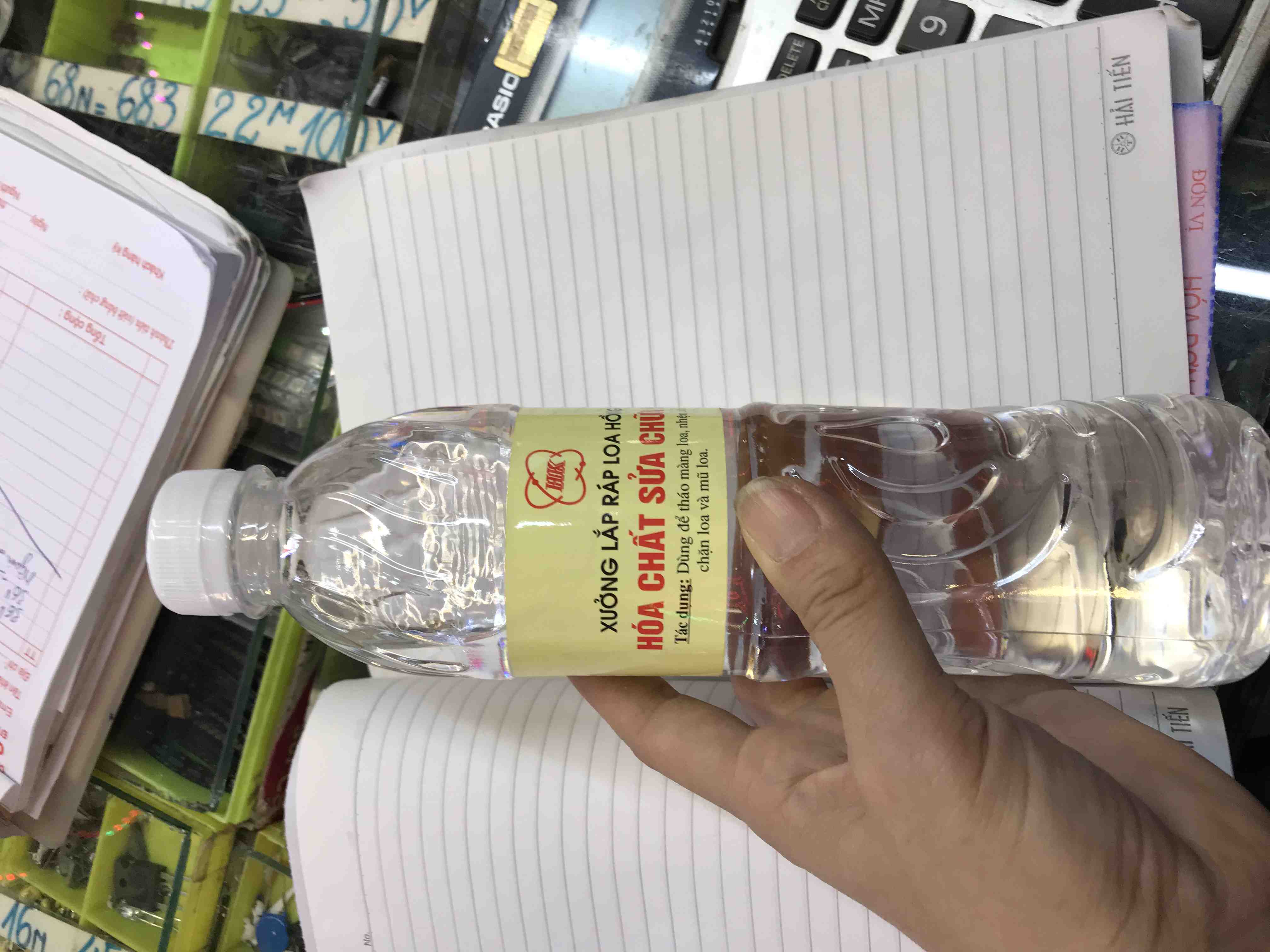 Dung dịch phá keo loa - dungdichphakeo