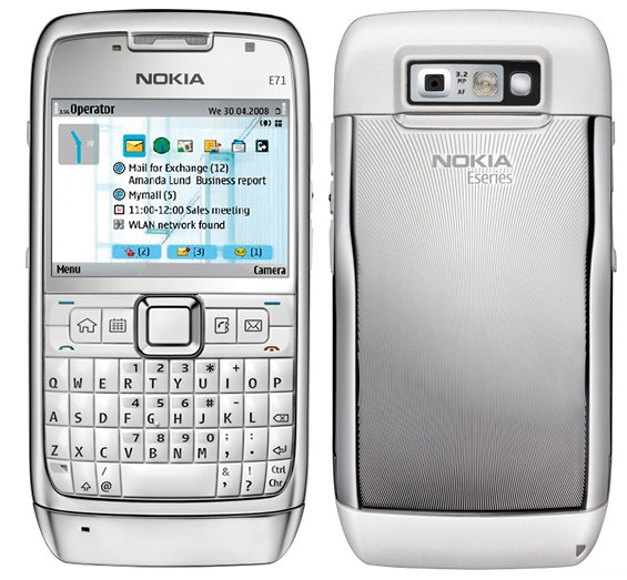 Điện thoại Nokia E71 Sài 3G/Wifi (CHÍNH HÃNG - MAIN ZIN - BẢO HÀNH 1 NĂM)