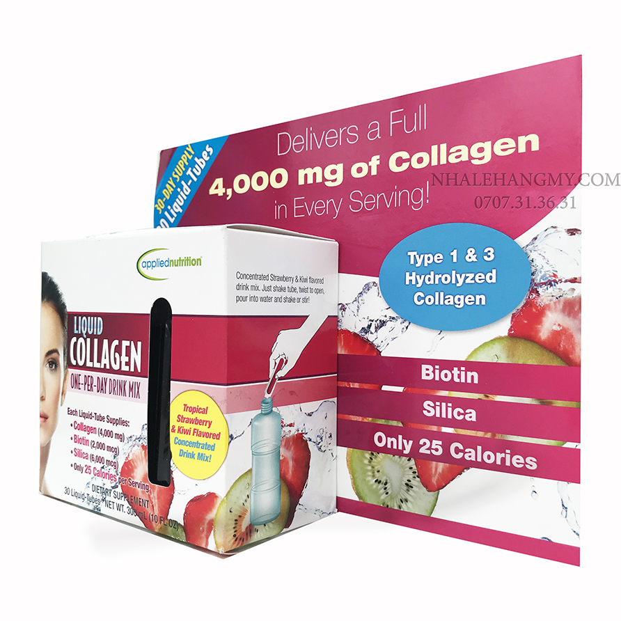 [HCM]Collagen Liquid 30 ống của Mỹ
