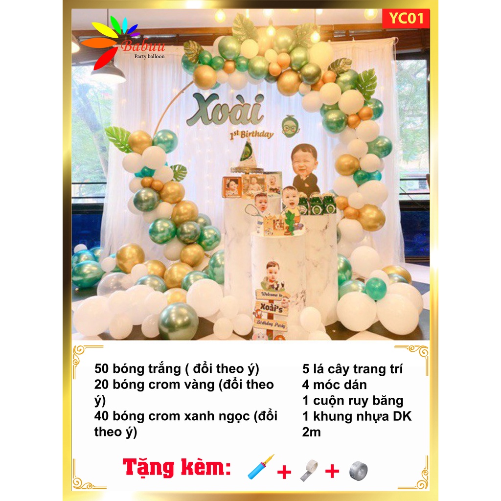 Set trang trí sinh nhật THEO YÊU CẦU