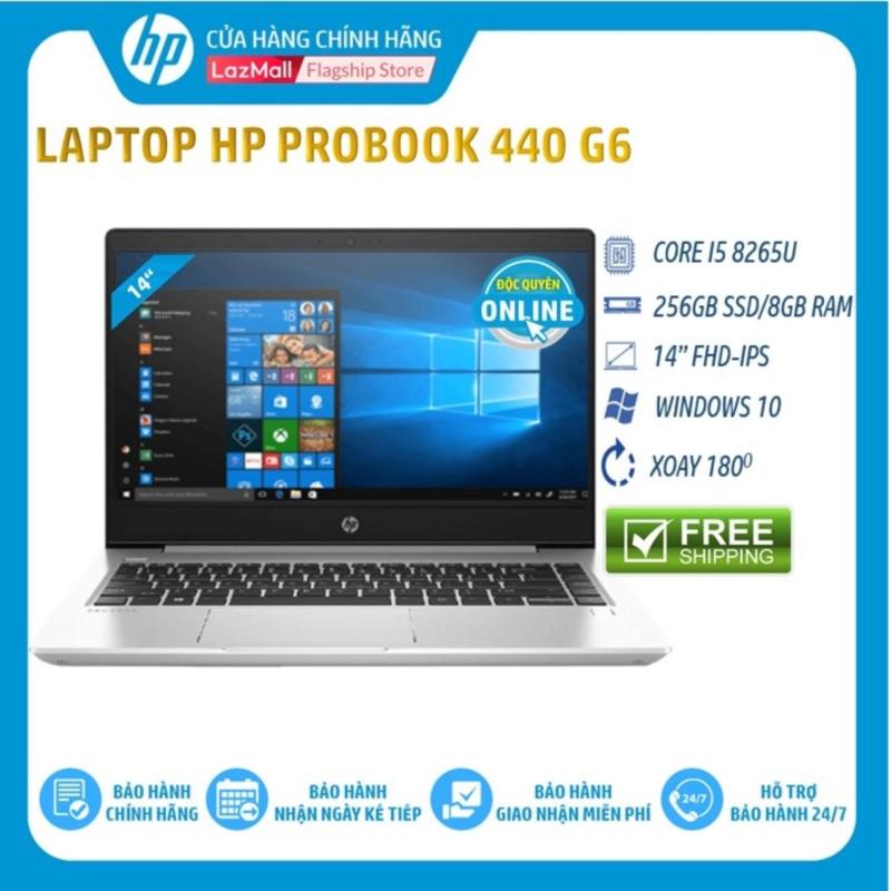 Laptop HP ProBook 440 G6 Core i5 8265U/8GB RAM DDR4/256GB SSD/Intel UHD Graphics/14 FHD/Win10Home64 8GV31PA Hàng Chính Hãng