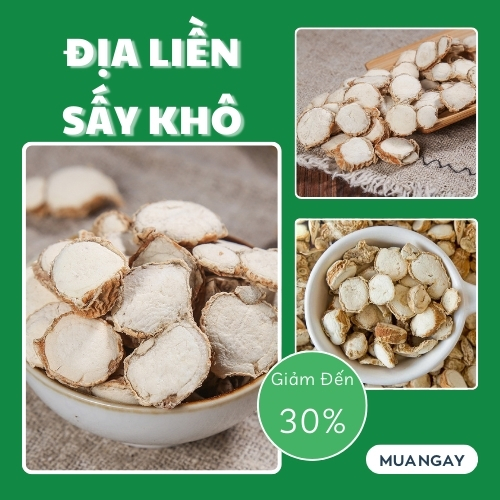 [Hàng mới về] Củ địa liền khô 500g - tấn phát - tốt cho người bệnh tiểu đường