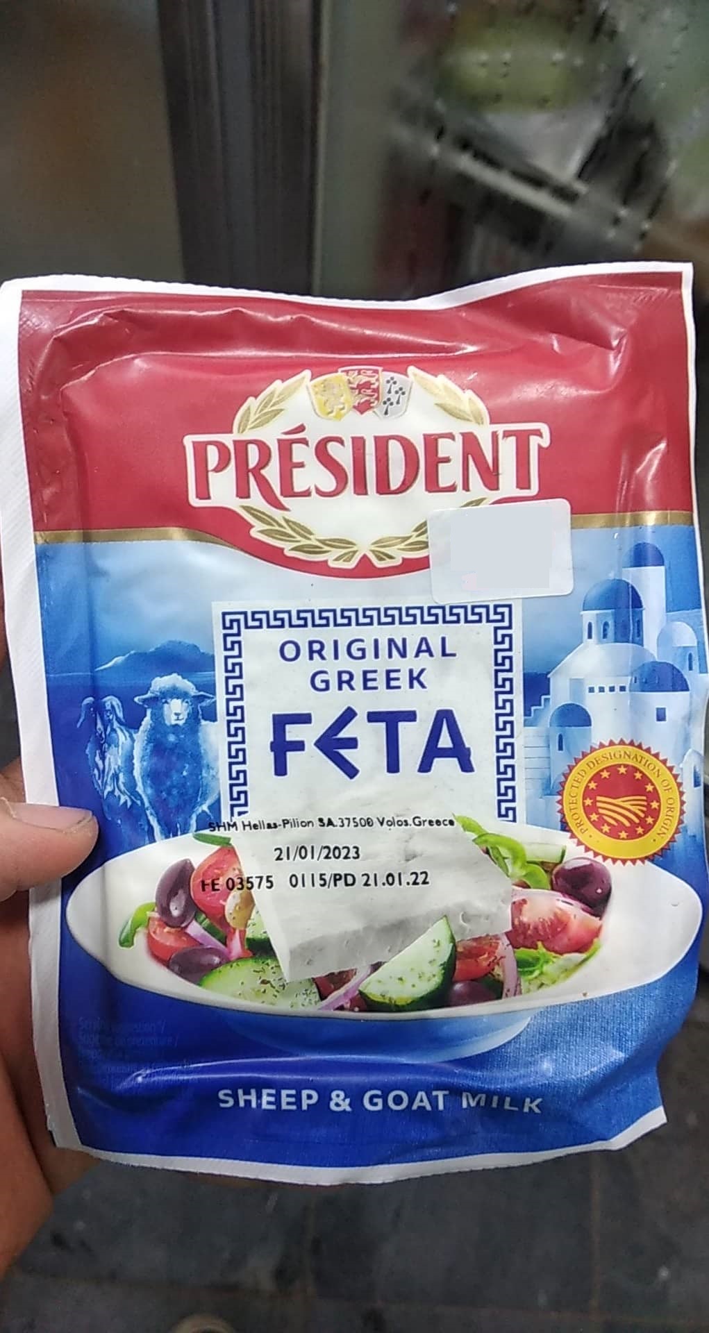 Phomai Feta Nguyên Bản Kiểu Hy Lạp hiệu President 130g