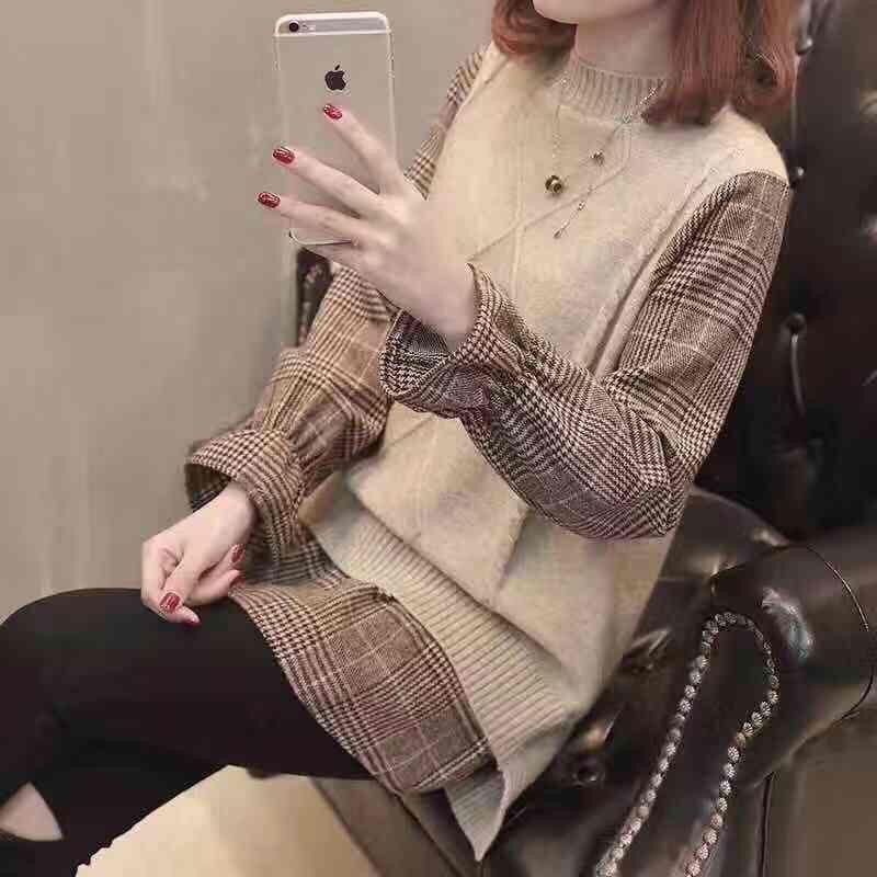 Áo sơ mi kèm áo ghi lê cao cấp