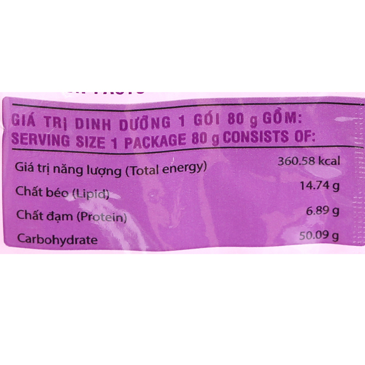 Mì Cung Đình thịt hầm nấm 80g - SibMart - SM0435