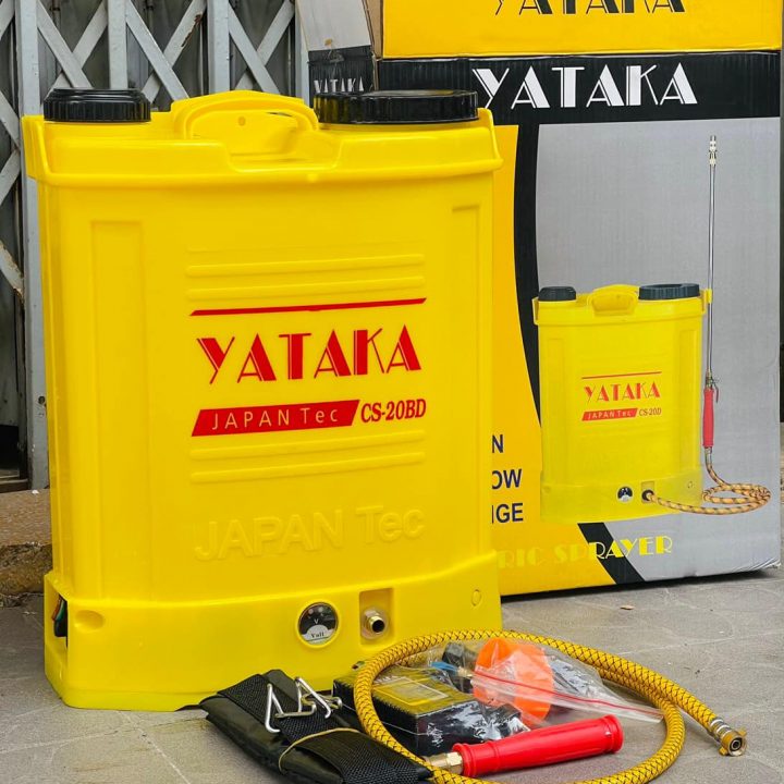 Bình Phun Xịt Điện Yataka CS-20BD Bơm Đôi