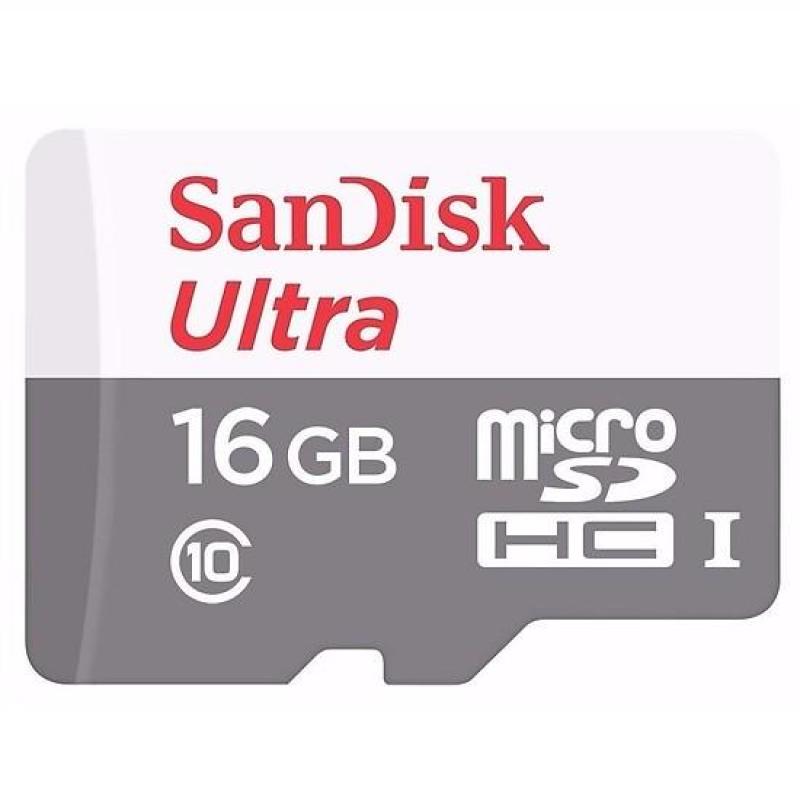Thẻ Nhớ Sandisk Micro SD Ultra II 16GB Class 10 - 80MB/s (không Adapter)