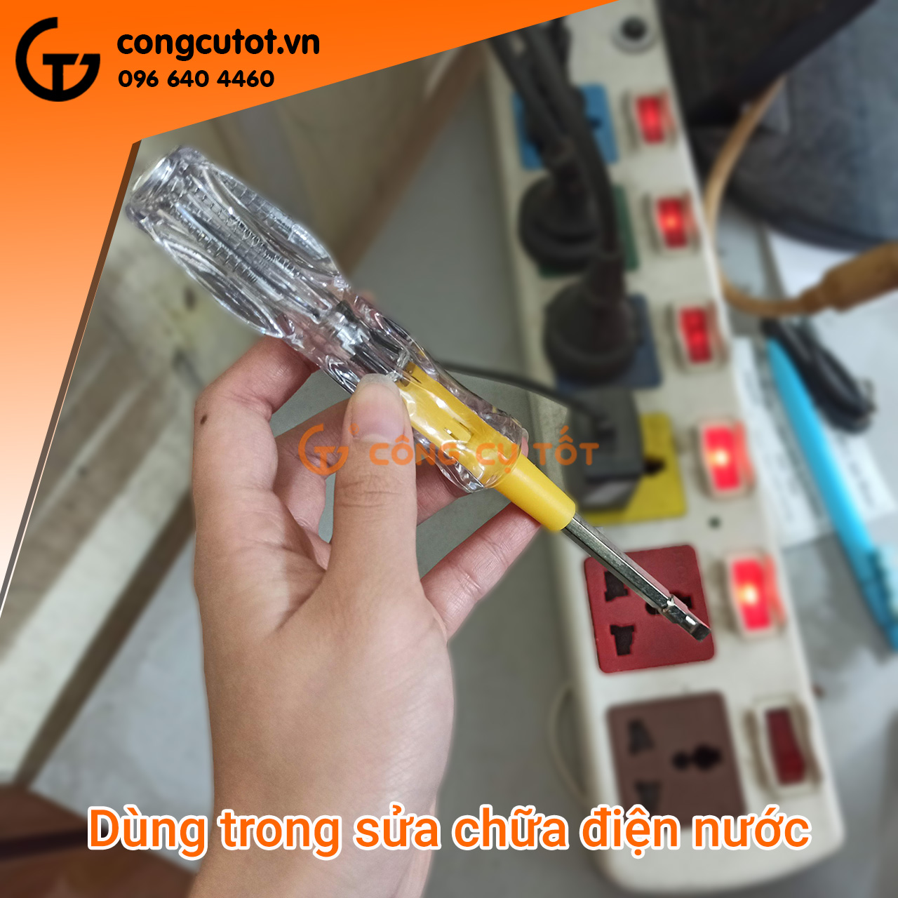 Tô vít 2 đầu kiêm bút thử điện