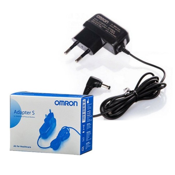 Nơi bán Bộ đổi nguồn, sạc điện máy đo huyết áp bắp tay Omron AC Adapter phù hợp tất cả các loại máy của omron - chân tròn0