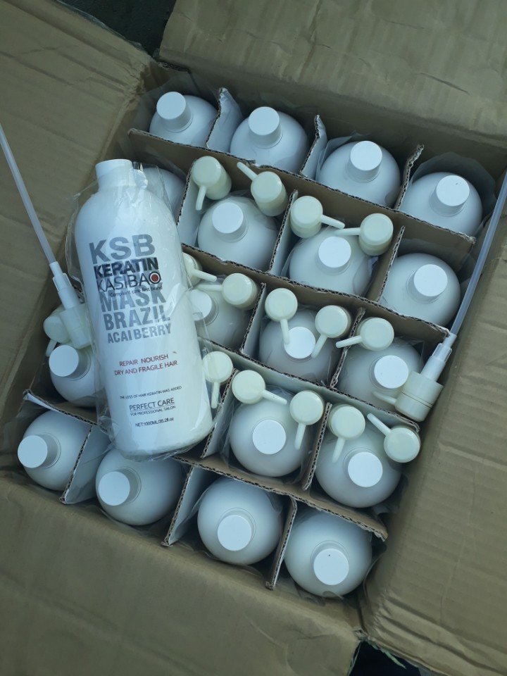 [HCM]Hấp Dầu Tóc KERATIN KASIBAO KSB BRAZIL 1000ML - KSB