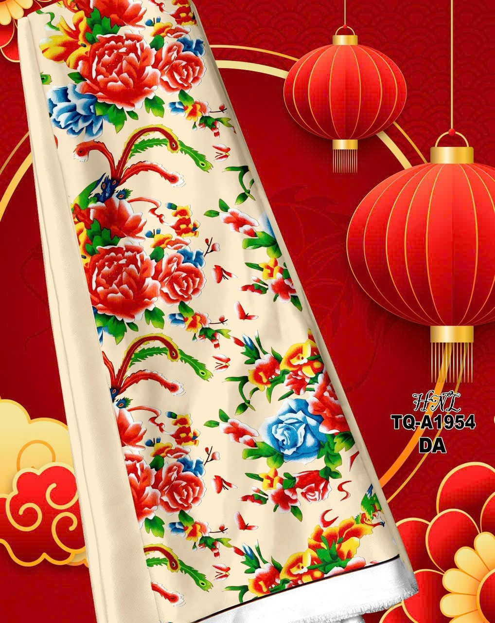VẢI LỤA LONG PHỤNG 1301241610 ( KHỔ 1M5)