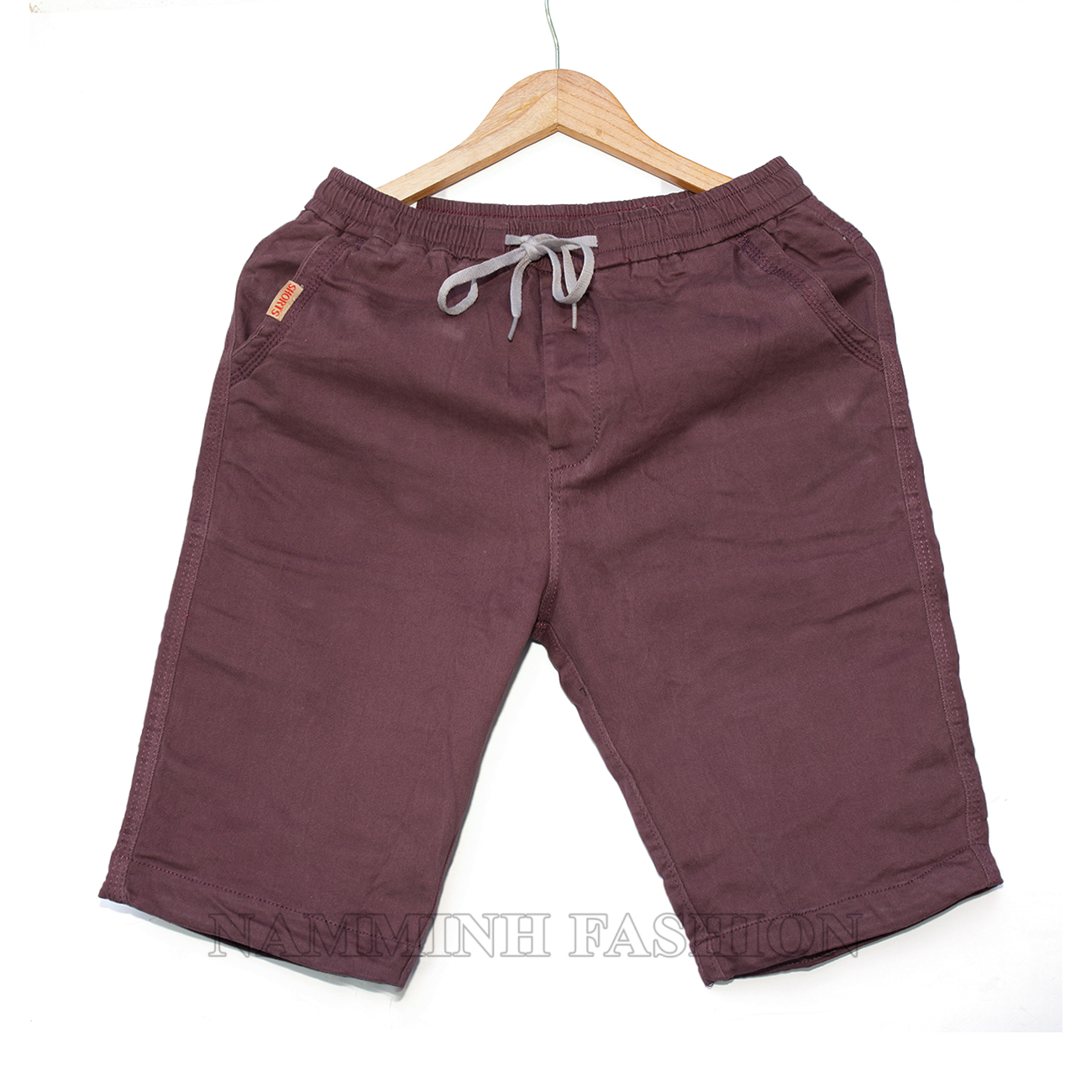 [HCM][Video Thật] Quần Short Nam Lưng Thun Trơn Đơn Giản Chất Vải Co Giãn Tốt 45-73 Kg  Mã Nam Minh NM-H09
