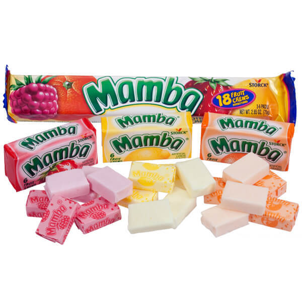 Kẹo mềm Trái cây Guma Mamba thanh 106g