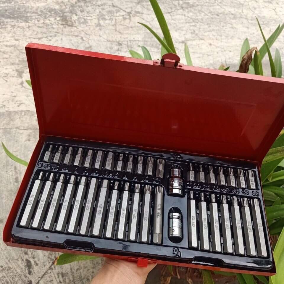 Bộ Tuýp Hoa Thị 40 Chi Tiết TOP Cao Cấp