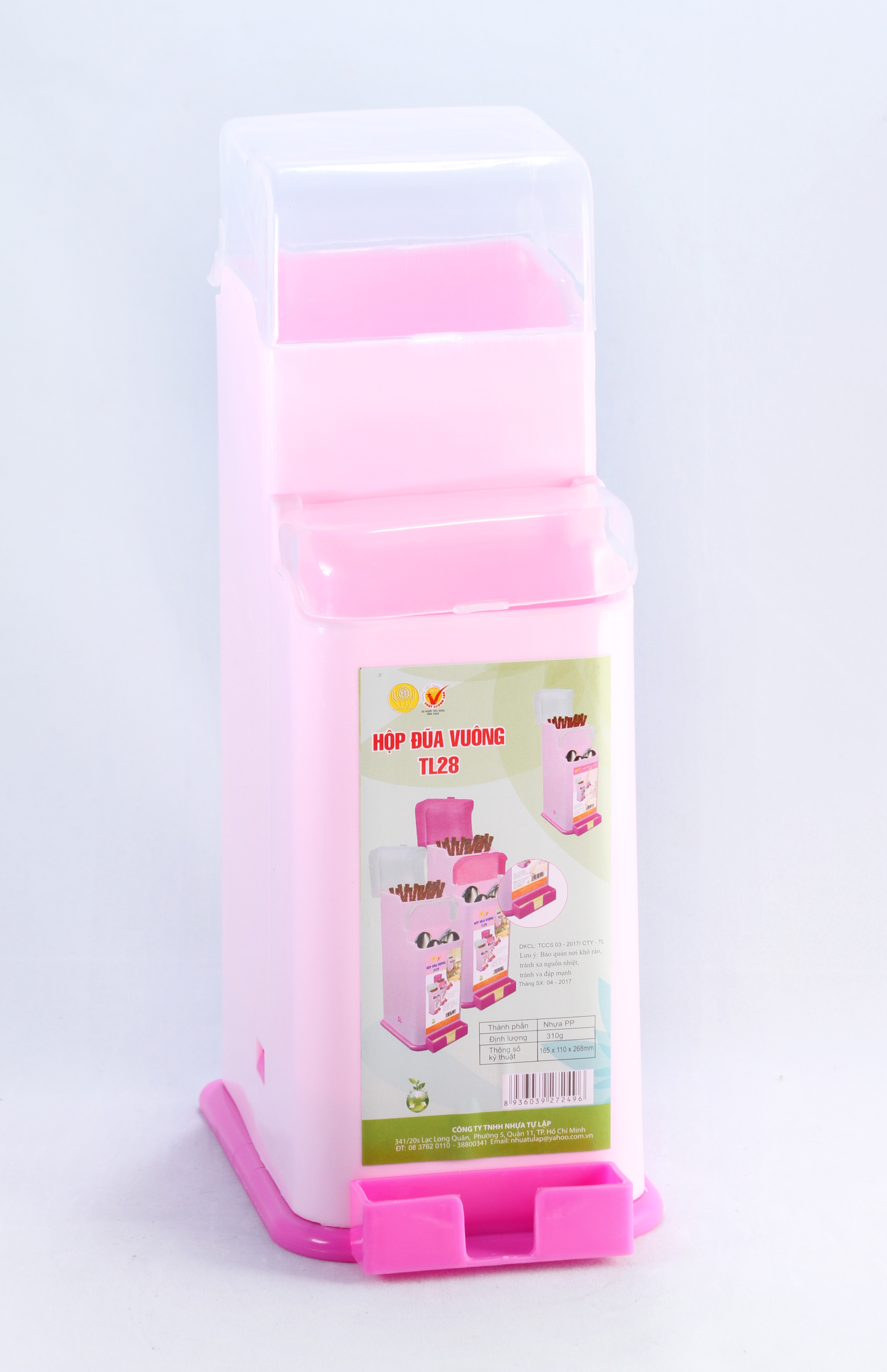 Hộp đũa vuông TỰ LẬP TL28