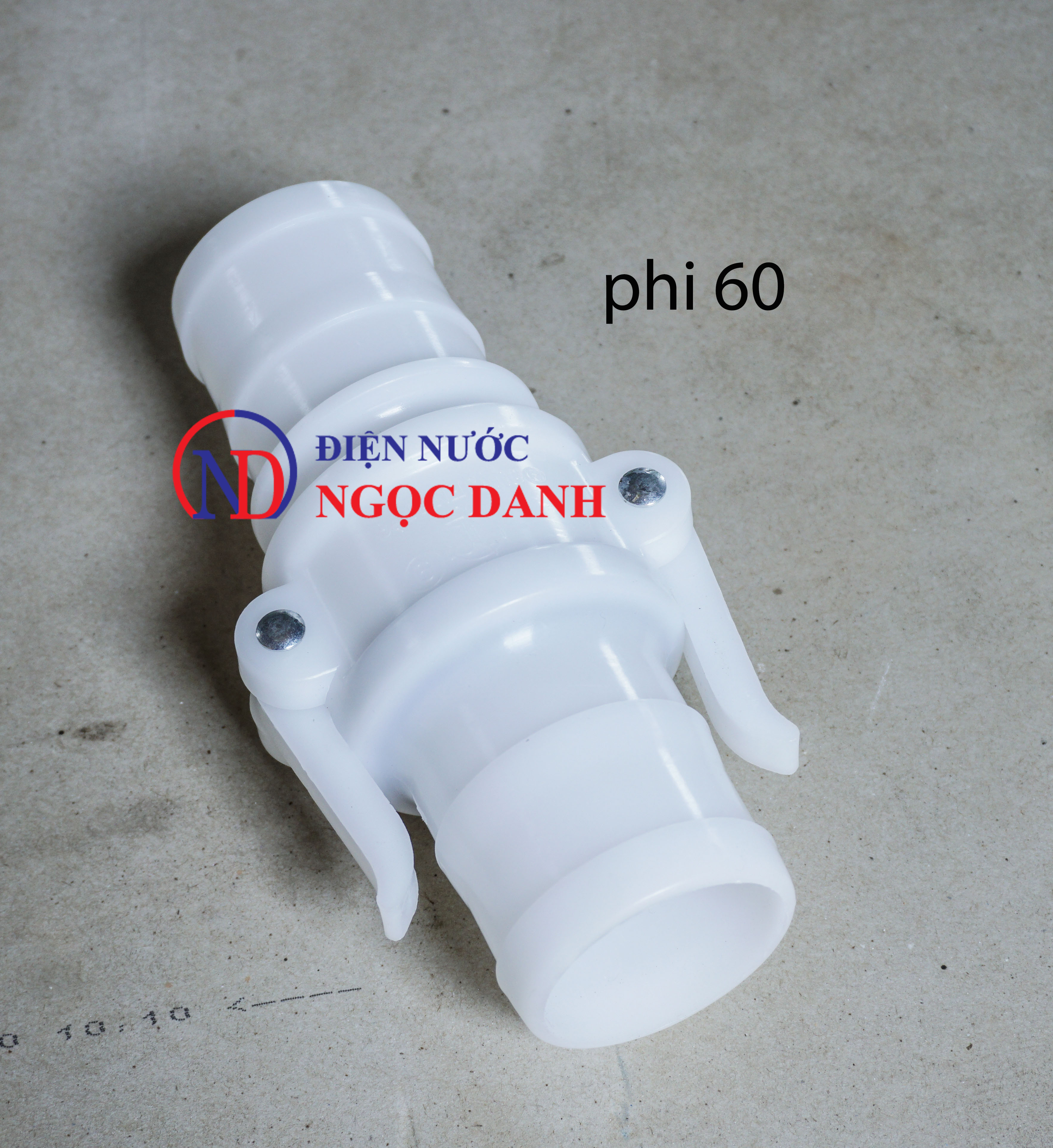 khớp nối nhanh nhựa phi 50 phi 60