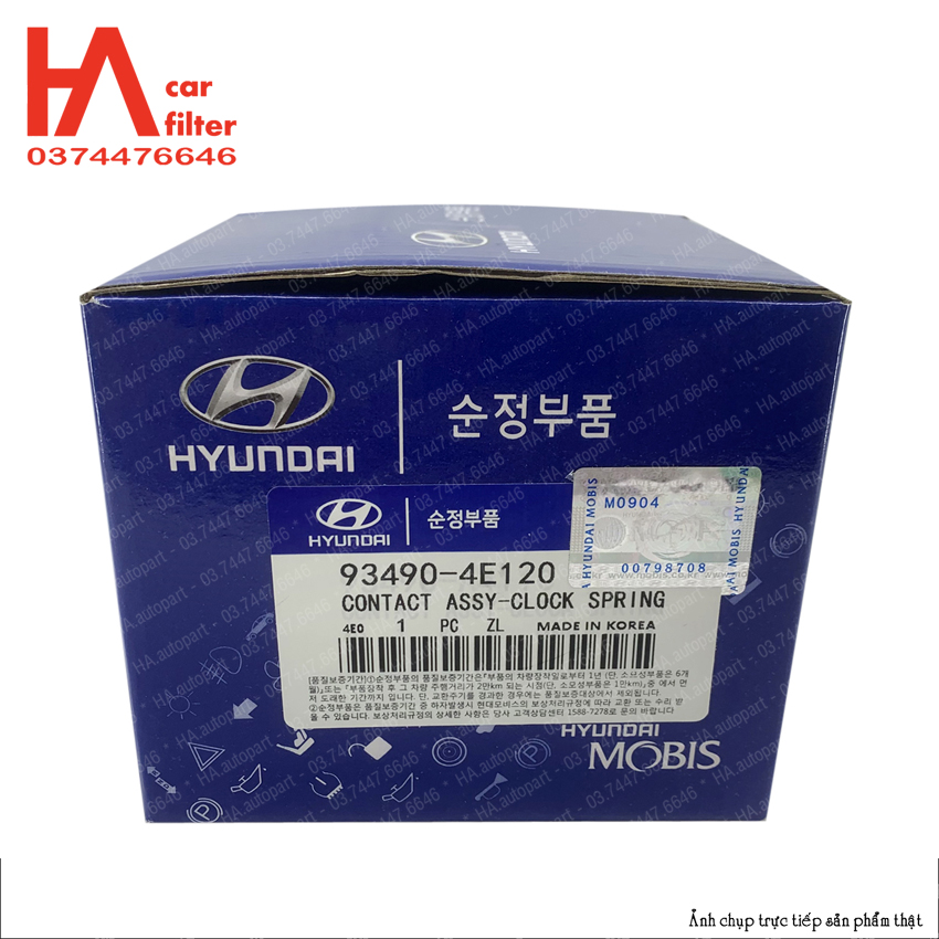 Cáp còi (cuộn kèn) Hyundai Bongo 3, Porter. Bảo hành 3 tháng. (HYD)