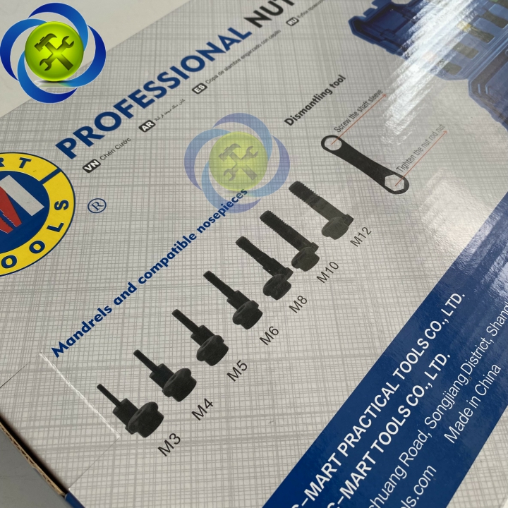 Kìm rút rive đinh tán ren Ecu C-mart C0222 (M3-M12)