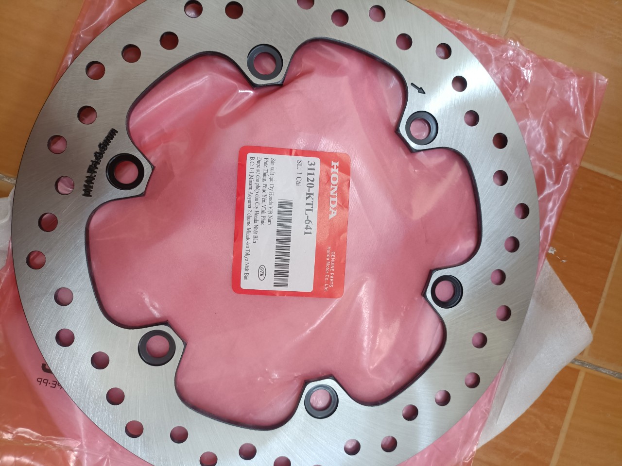 Đĩa thắng trước xe Winner