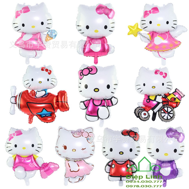 Bong bóng hello kitty - Đồ chơi hello kitty