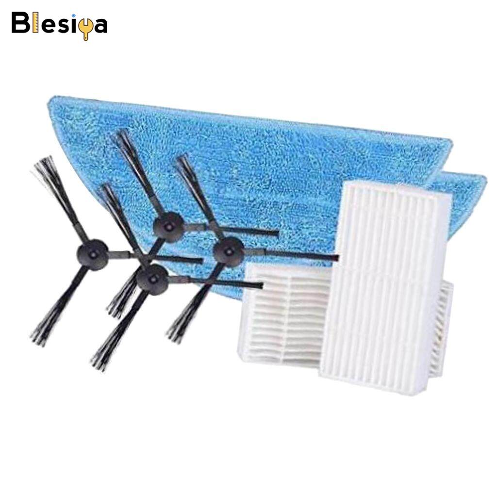 Blesiya Sweeping Robot Parts ILIFE Replacement Kits Side Brush Hepa Filter Mop Cloth