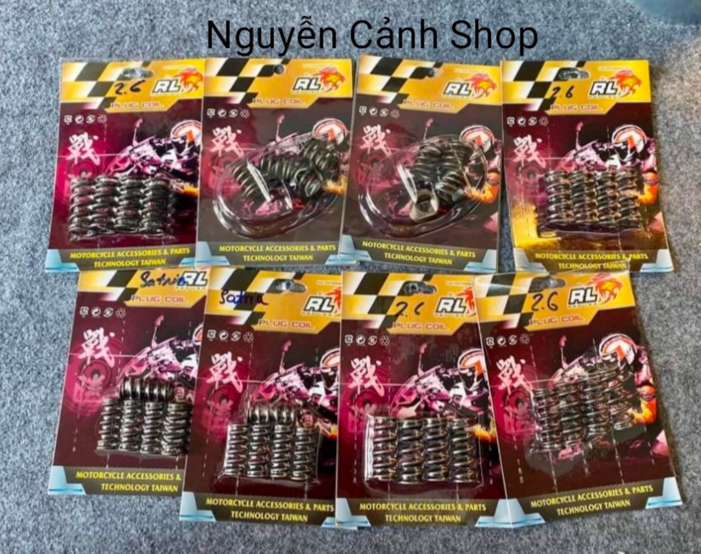 Lò xo nồi redleo xe exciter 135 150 - raider 150 satria 150 - winner 150