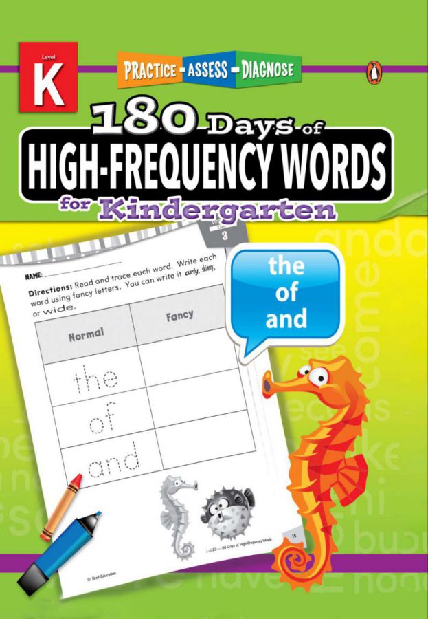 180 day High Frequency Words level 1,2