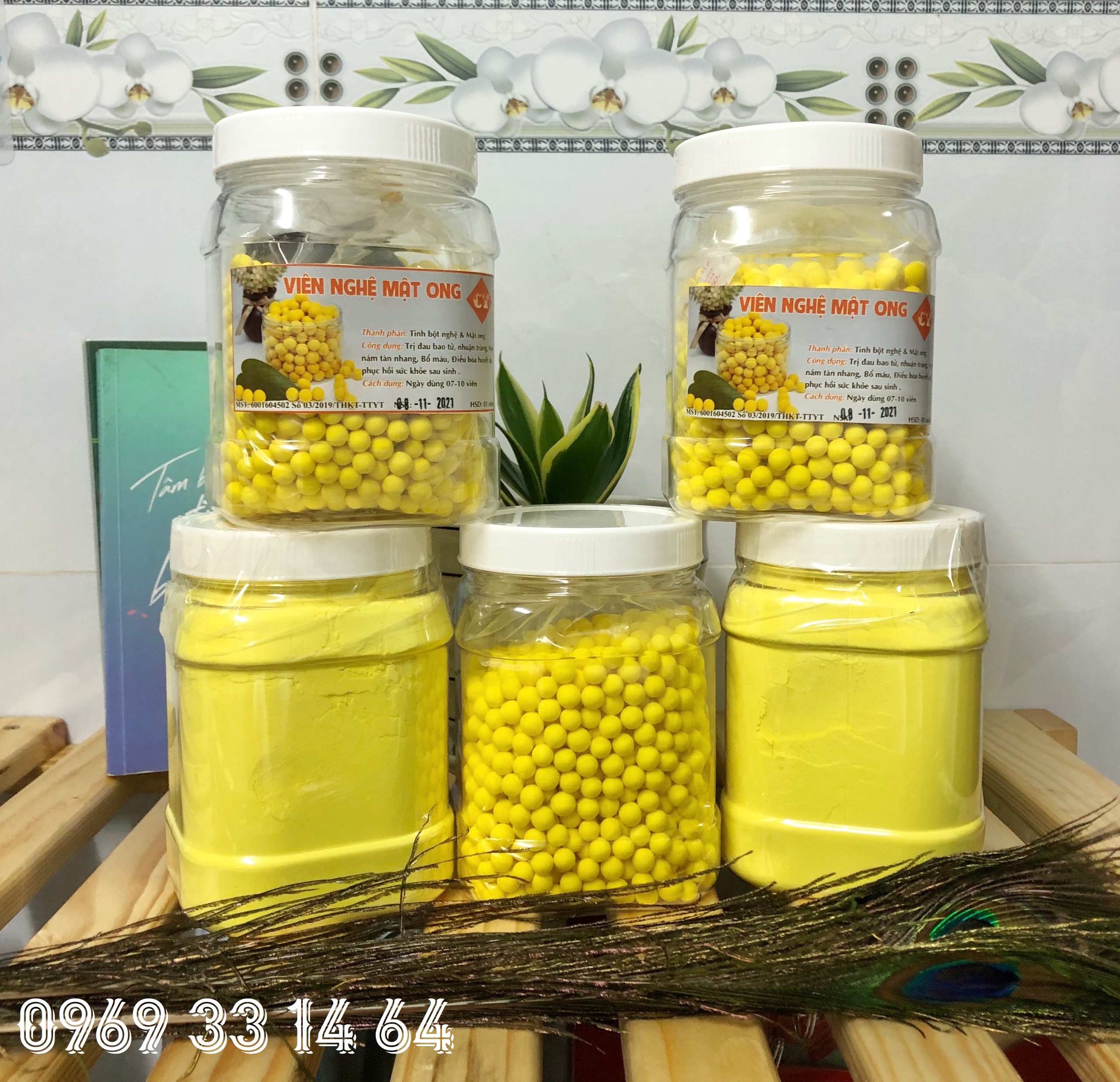 Tinh bột nghệ nguyên chất - 100% tự nhiên
