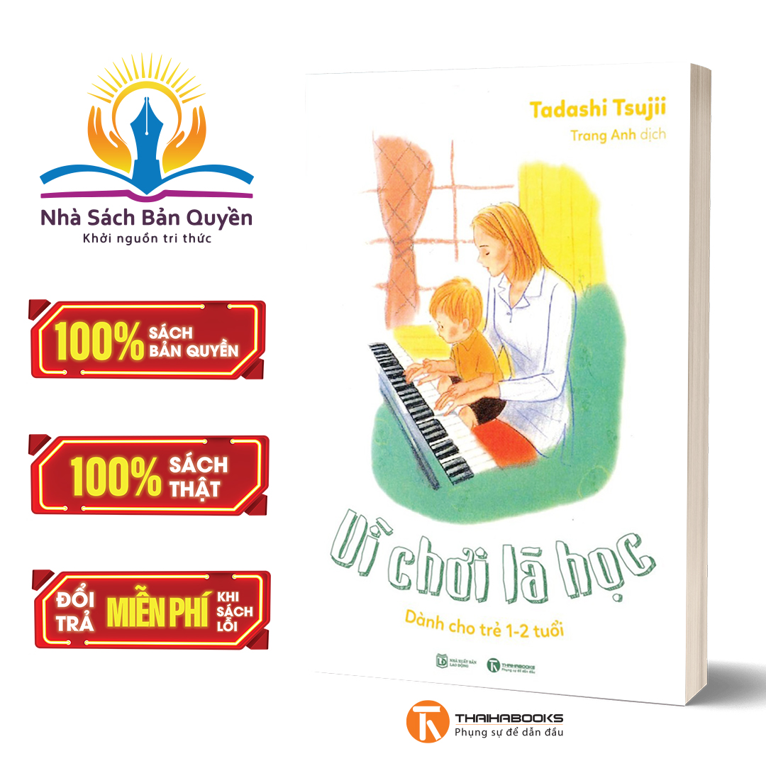 Sách - vì chơi là học - dành cho trẻ 1 - 2 tuổi