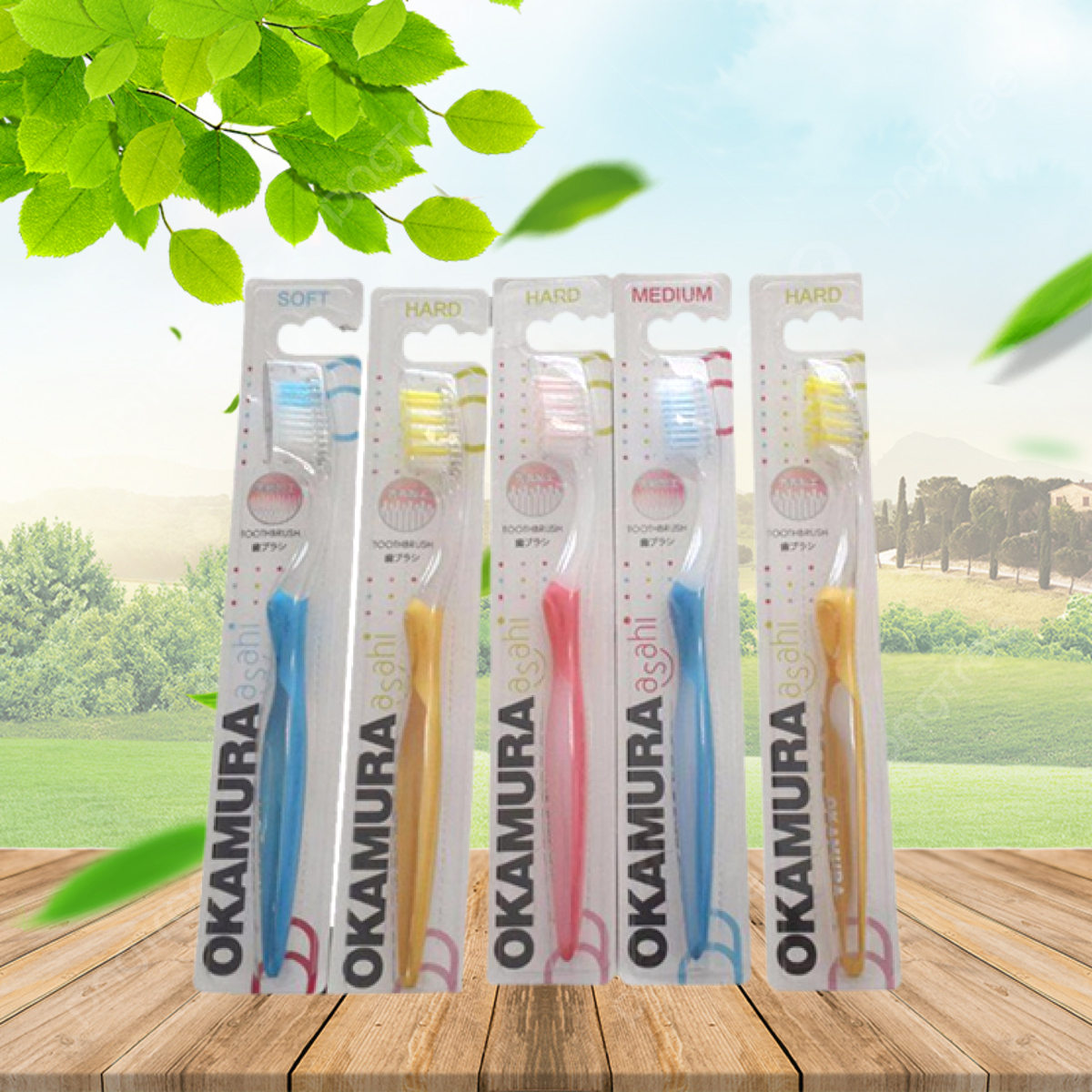 Okamura Bàn Chải Đánh Răng Chất Lượng Nhật Bản – Lông Mềm Soft, Êm Dịu Cho Nướu