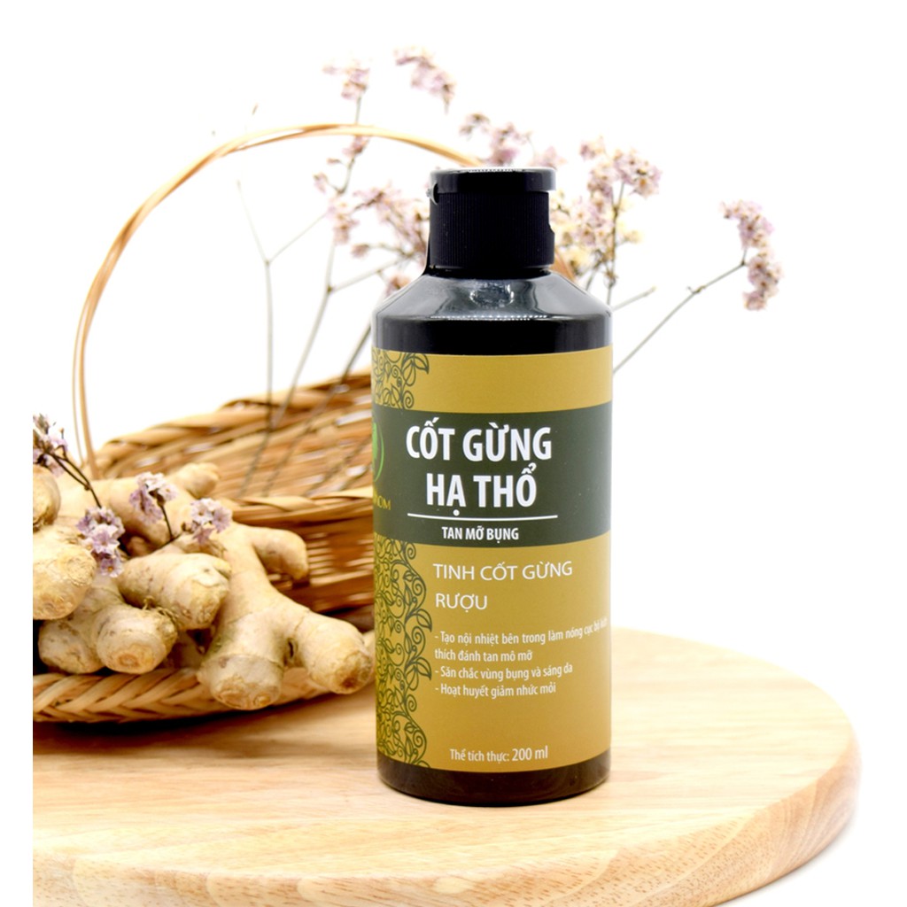 [HCM]Cốt gừng hạ thổ tan mỡ bụng Wonmom 200ml