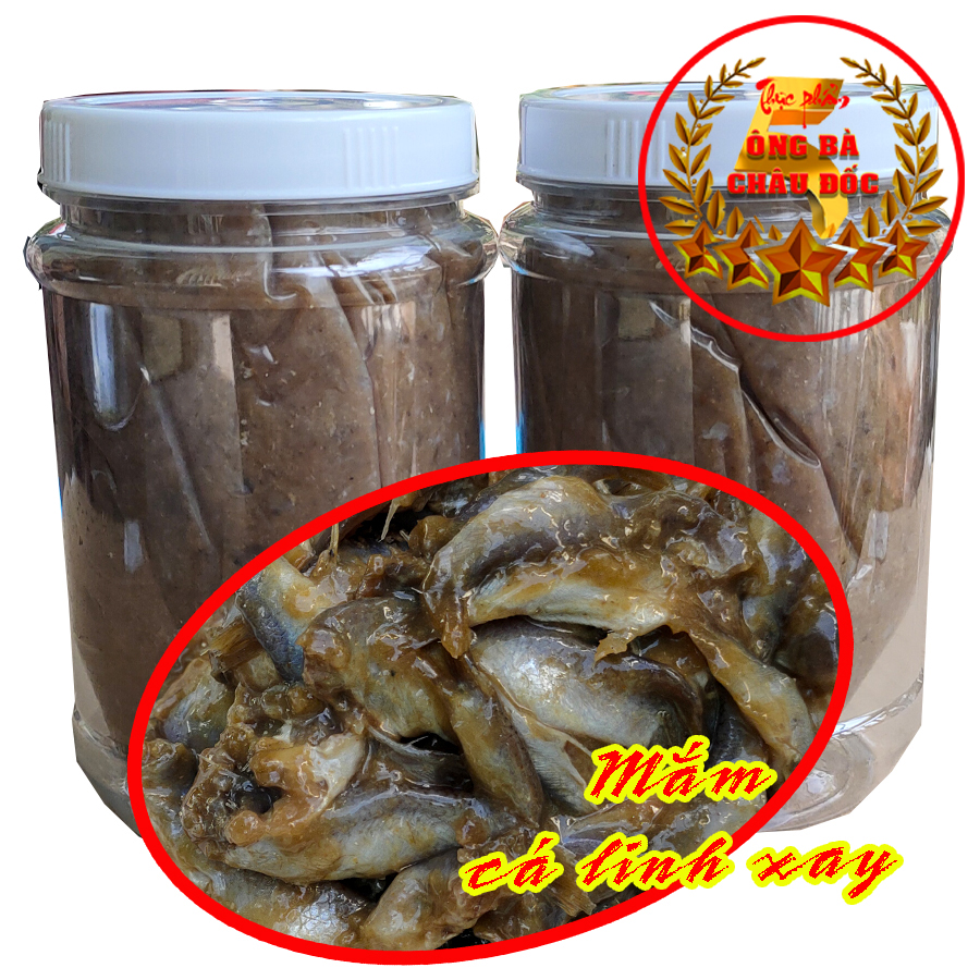 Mắm Cá Linh Xay Ông Bà 5 Châu Đốc Hủ 500gr