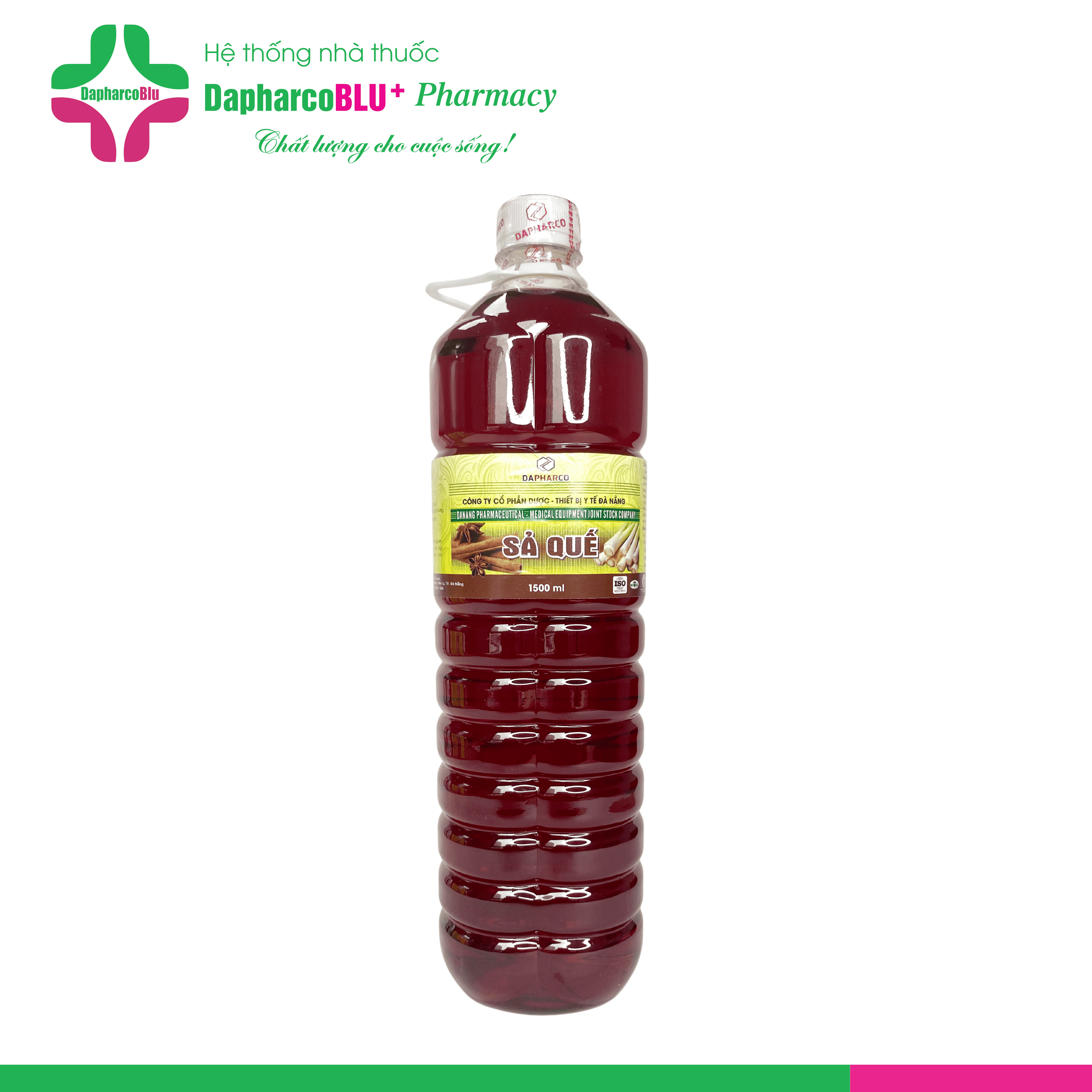 DAPHARCO _NƯỚC LAU SÀN SẢ QUẾ (1500ML)